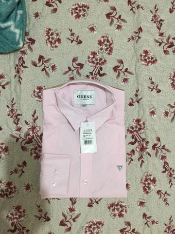 Camisa Guess Masculina Termo Regular Fit