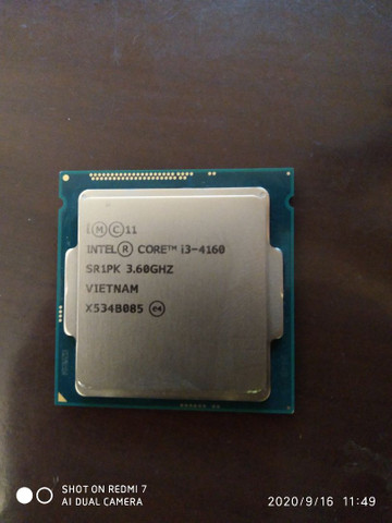 Intel Core i3 4160 3.6GHz