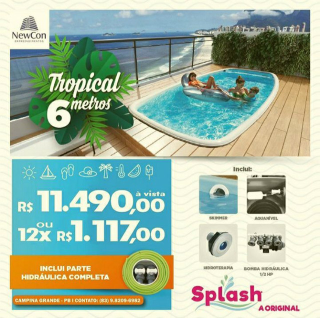 Piscina Tropical 06 metros
