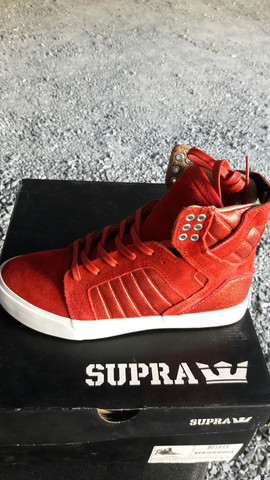 tenis supra skytop vermelho