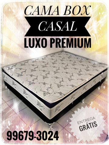 Cama cama cama casal luxo unibox casal