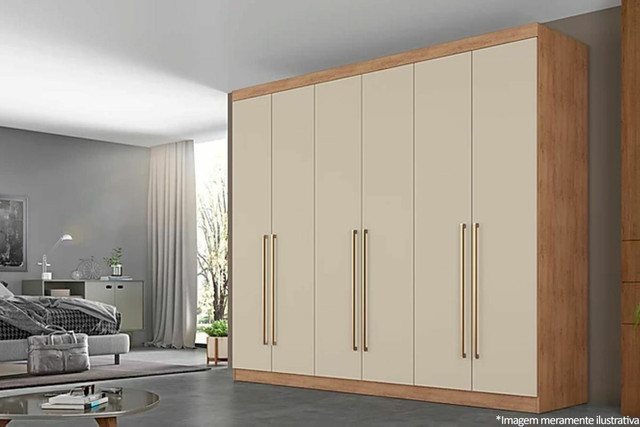 Guarda Roupa Verona Plus 100% MDF, direto da fábrica entregamos em 24 horas. * - Foto 2