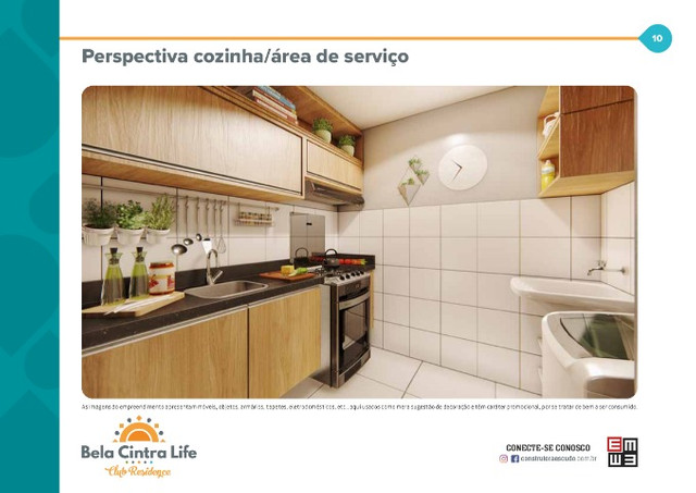 Condominio bela cintra life , apartamentos com 2 quartos - Foto 3