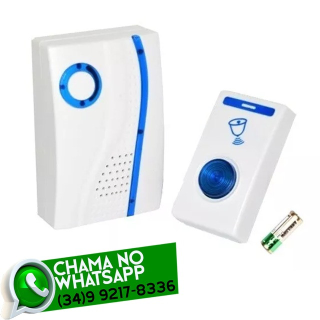 Entrega Grátis * Campainha sem Fio * Chame no Whats
