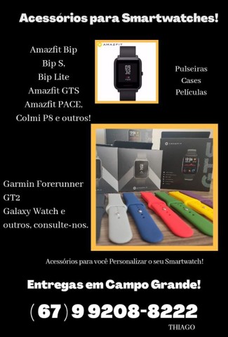 Pulseira Silicone para Amazfit GTR e outros de 22mm - Foto 5