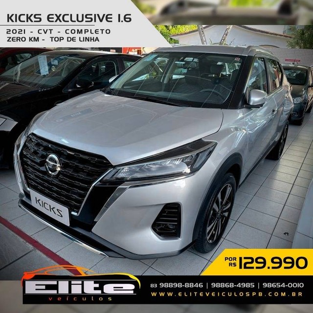 KICKS 2021/2022 1.6 16V FLEXSTART EXCLUSIVE XTRONIC