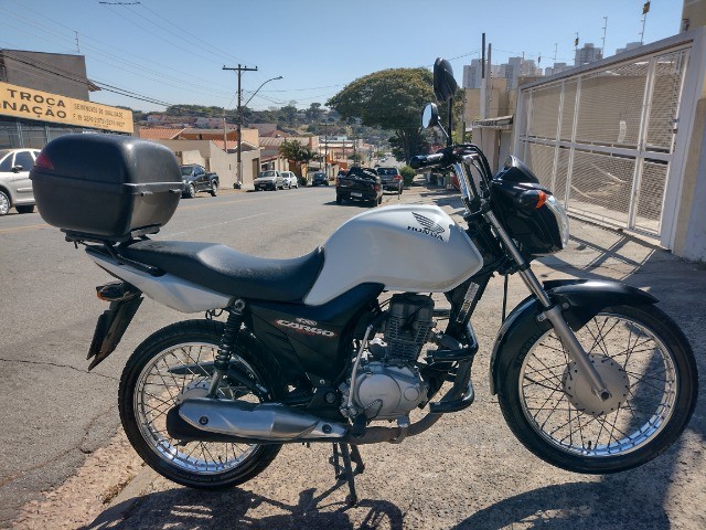 HONDA CG 125I  INJEÇÃO ELETRONICA  2017 BRANCA IMPECAVEL