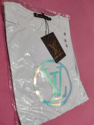 Camisa Louis Vuitton, 30.1, branca, GG