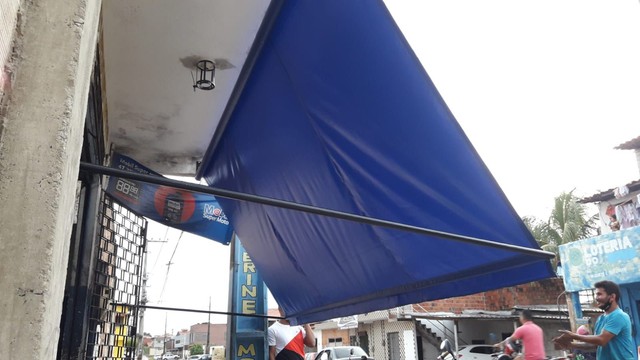 Toldo Fixo Com Cortina  - Foto 5