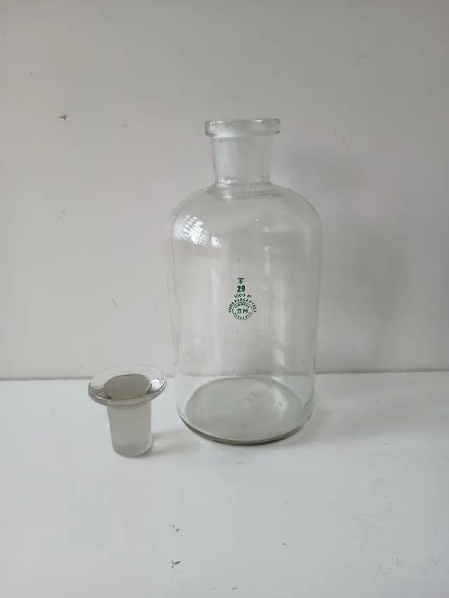 Vidro de farmácia antigo  - Foto 2