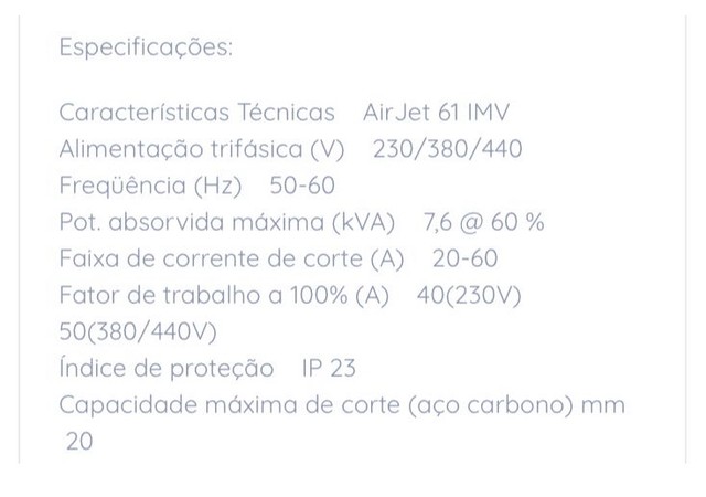 Plasma Air Jet 61 