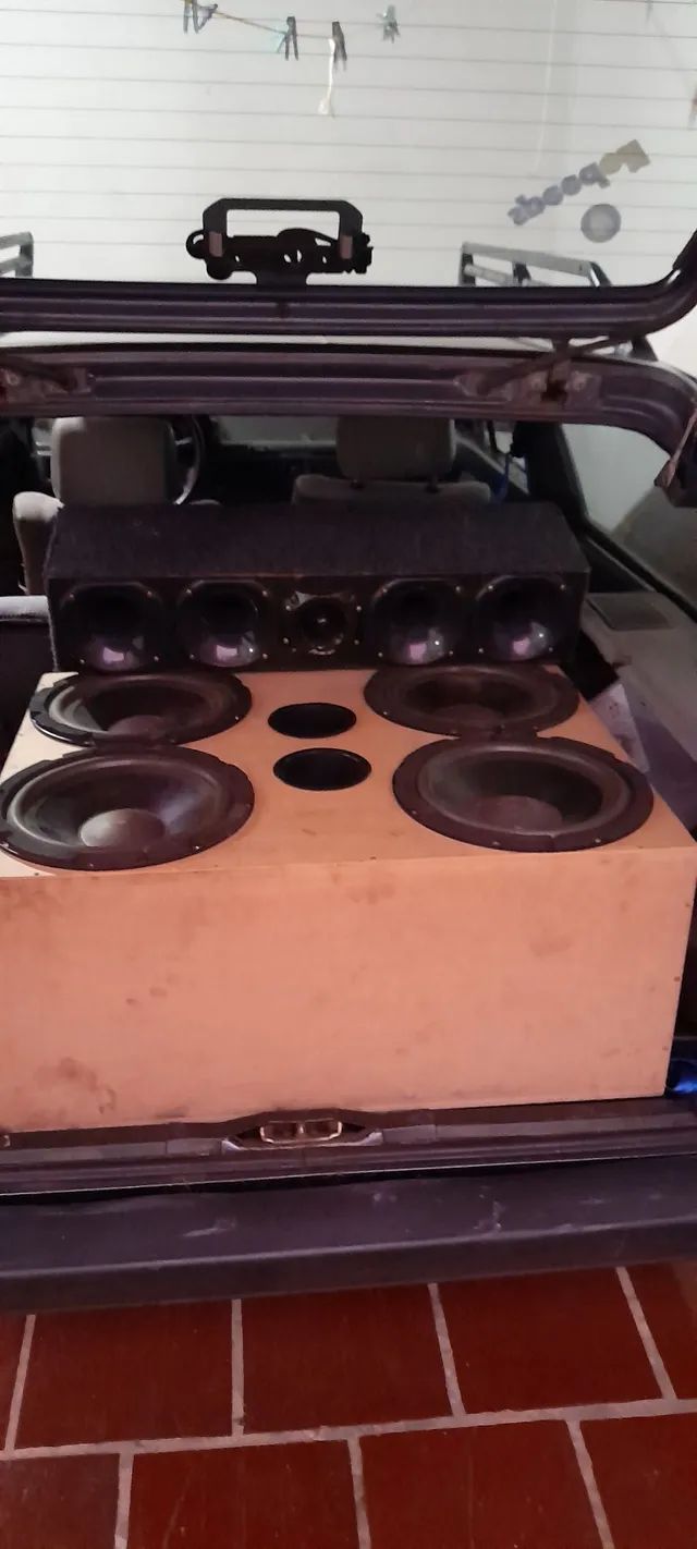 Som Automotivo  4x12polegadas