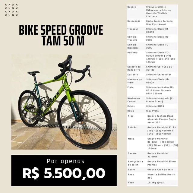 Bike Speed Groove TAM 50