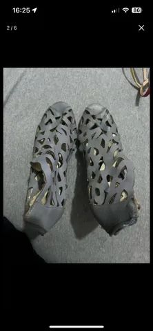 Sandalias carmim e santa lolla