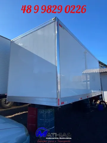 Baús frigoríficos novos para caminhões 3/4, toco, truck e Bitruck Marca conceituada com ma