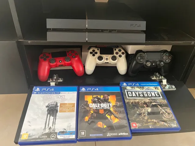 Gta 5 PS4 + Controle Dualshock 4 Preto Black Original Lacrado Playstation 4  - Sony - Controles PS4 / Dualshock 4 - Magazine Luiza