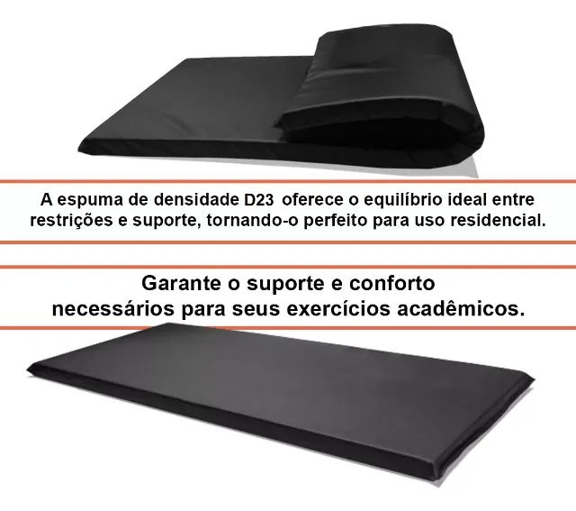 Colchonetes com Capa Napa 90x40x3, malhar, escolinhas, creches, yoga, academia - Foto 2