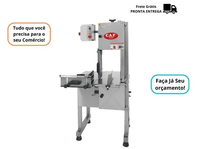 Serra Fita CAF Inox Nova c/ Pé