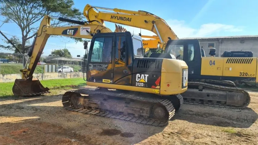 Escavadeira Cat 312 D2l Ano 2015