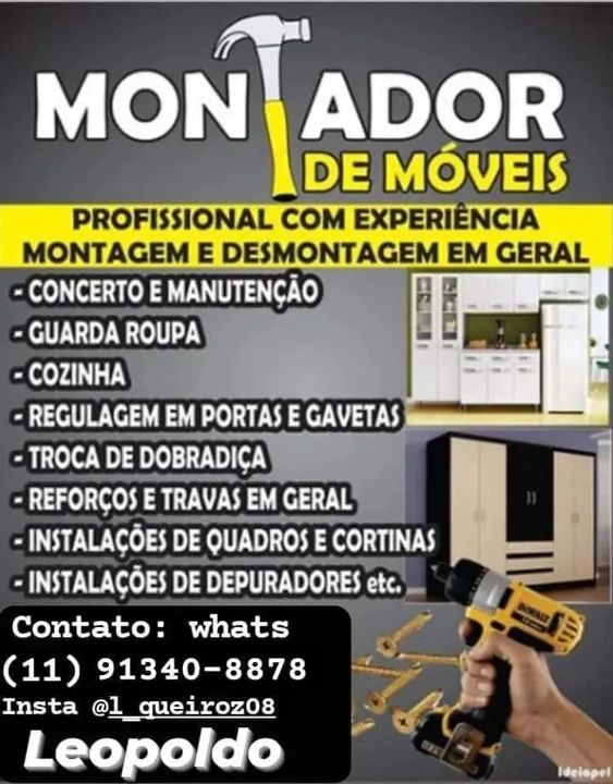 Montagem de móveis 