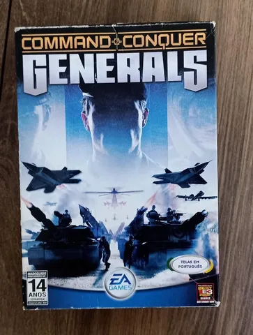 Jogo PC antigo - CD Rom - Command and Conquer Generals