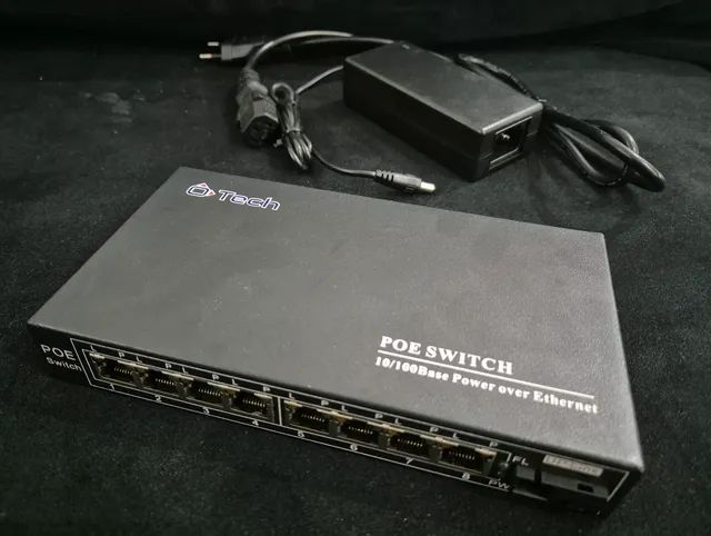 Switch 8 x10 PoE monomodo 20km 1 f.o - Foto 4