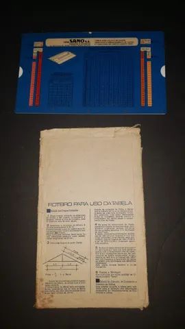 Sano   Tabela para cálculo de chapas