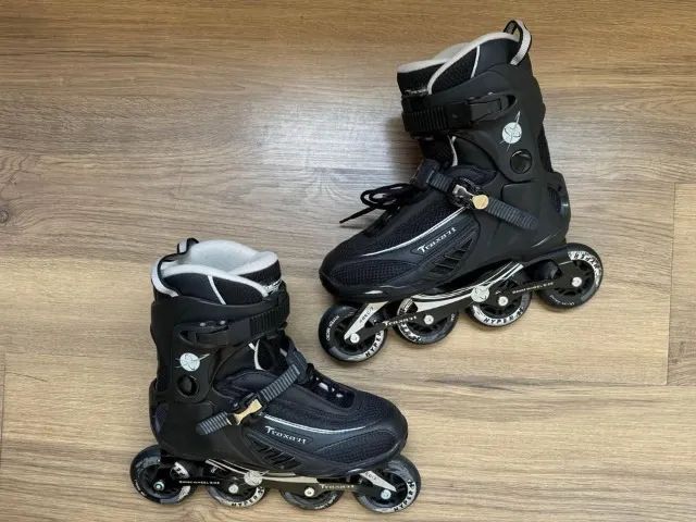 Patins Inline Jet Preto Traxart - Tam: 8 - Foto 6