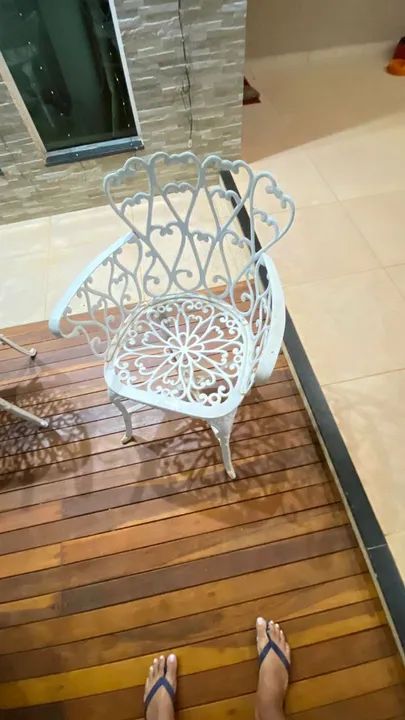 Conjunto cadeira e namoradeira - Foto 3