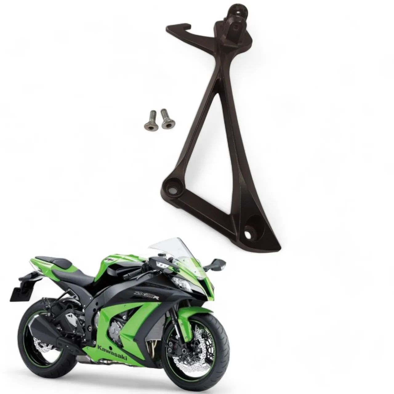 Bacalhau Traseiro Esquerdo Kawasaki Zx10 R 2011 - Peças para motos