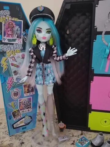 Boneca Monster High G3 Frankie Skulltimates Secrets - Foto 2