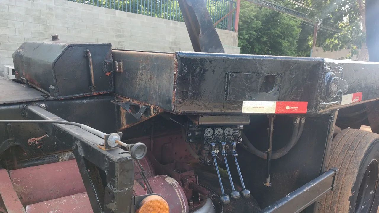 MB 1214, 1991, poli guindaste sapatas hidráulica  - Foto 7