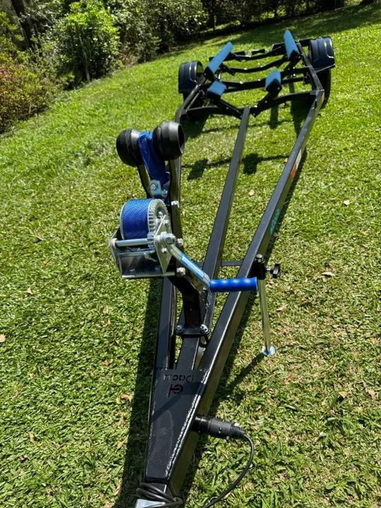 CARRETINHA PRA BARCO REBOQUE RODOVIÁRIA PARA EMBARCAÇÃO  - Foto 3