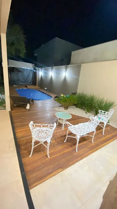 Conjunto cadeira e namoradeira