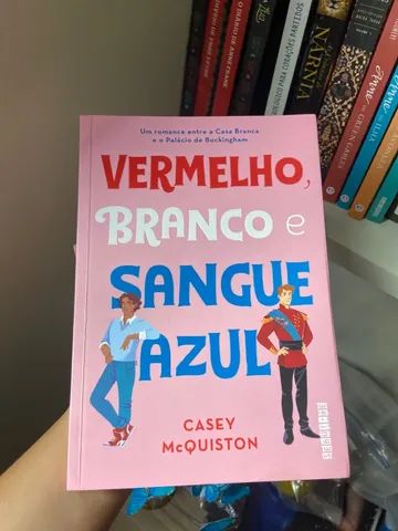 Livro :Vermelho Branco e Sangue azul 