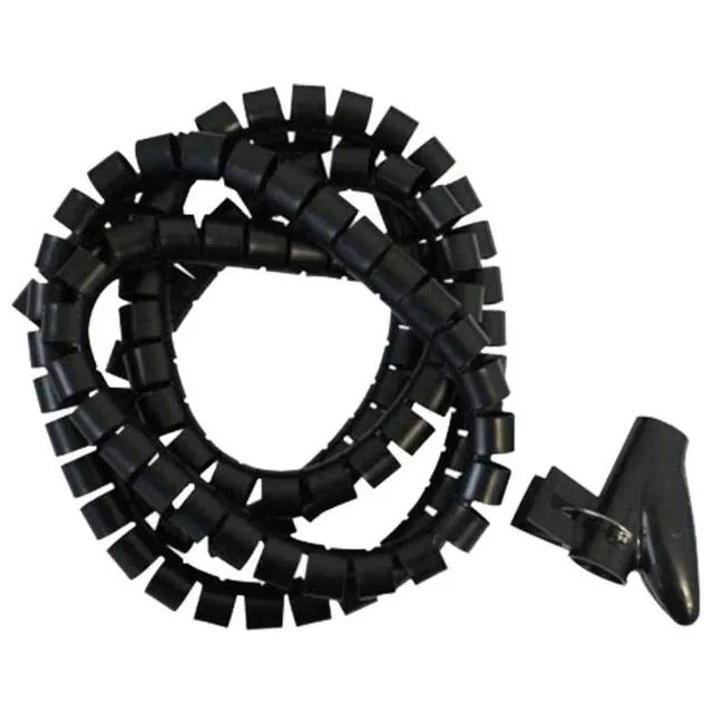 Organizador De Fios C/aplicador 1mx20mmm Preto Bfh1758 - Foto 3