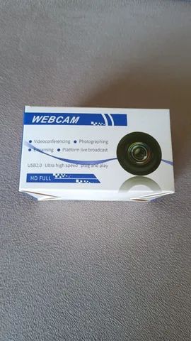 Webcam Full HD 1080p com microfone