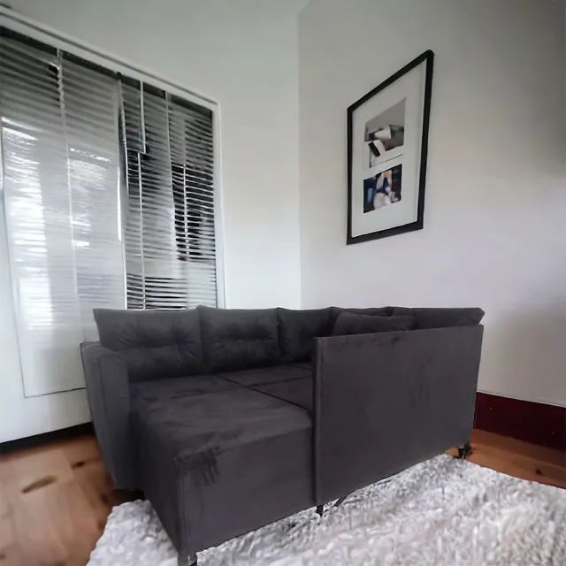 SOFÁ de canto, MODERNO E PRÁTICO! Novos e embalados!! - Foto 3