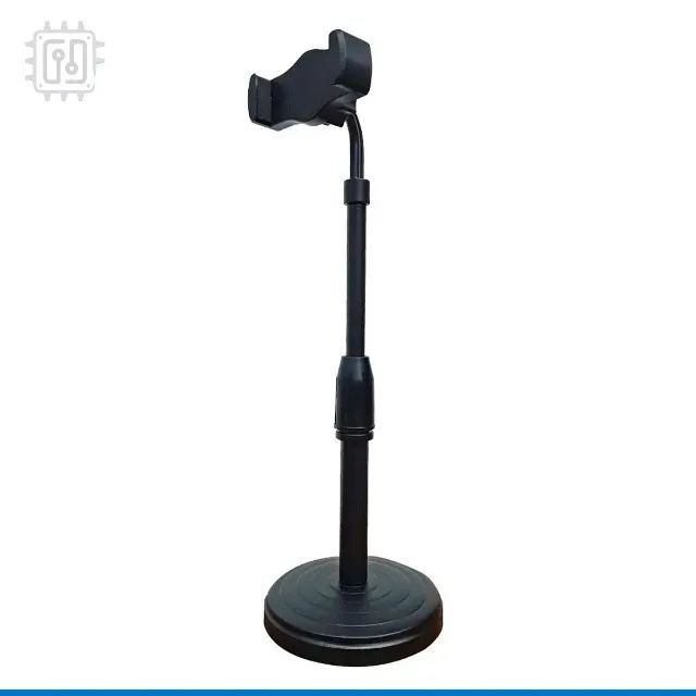 Suporte Tripé Celular Smartphone Mesa Portátil 360 Universal - Foto 2