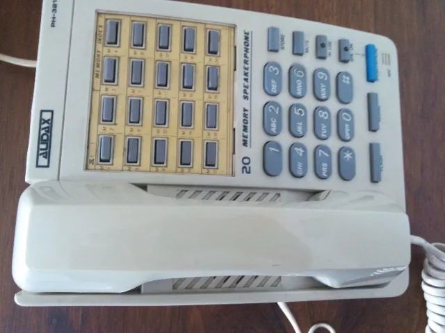 Telefone Fixo Branco Audax
