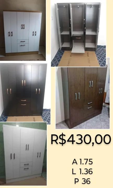 Guarda roupa de casal 