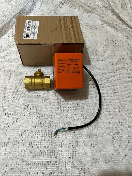 Valvula Registro Elétrico Alta Vazão Motorizada 3/4 - Foto 2
