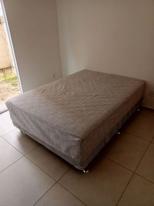 Cama Box Casal - Novo - Seminovo