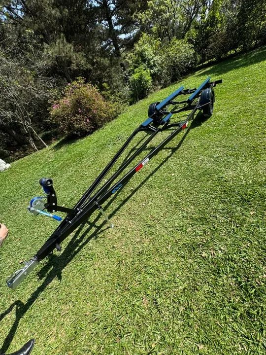 CARRETINHA PRA BARCO REBOQUE RODOVIÁRIA PARA EMBARCAÇÃO  - Foto 2