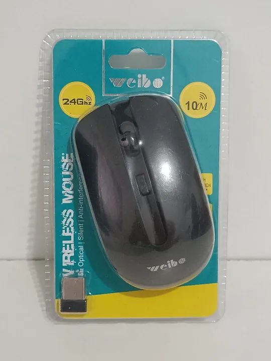 Mouse Sem Fio 2.4Ghz Weibo 10 Metros