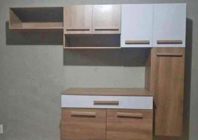 Armário de cozinha aéreo com balcão  - Foto 3