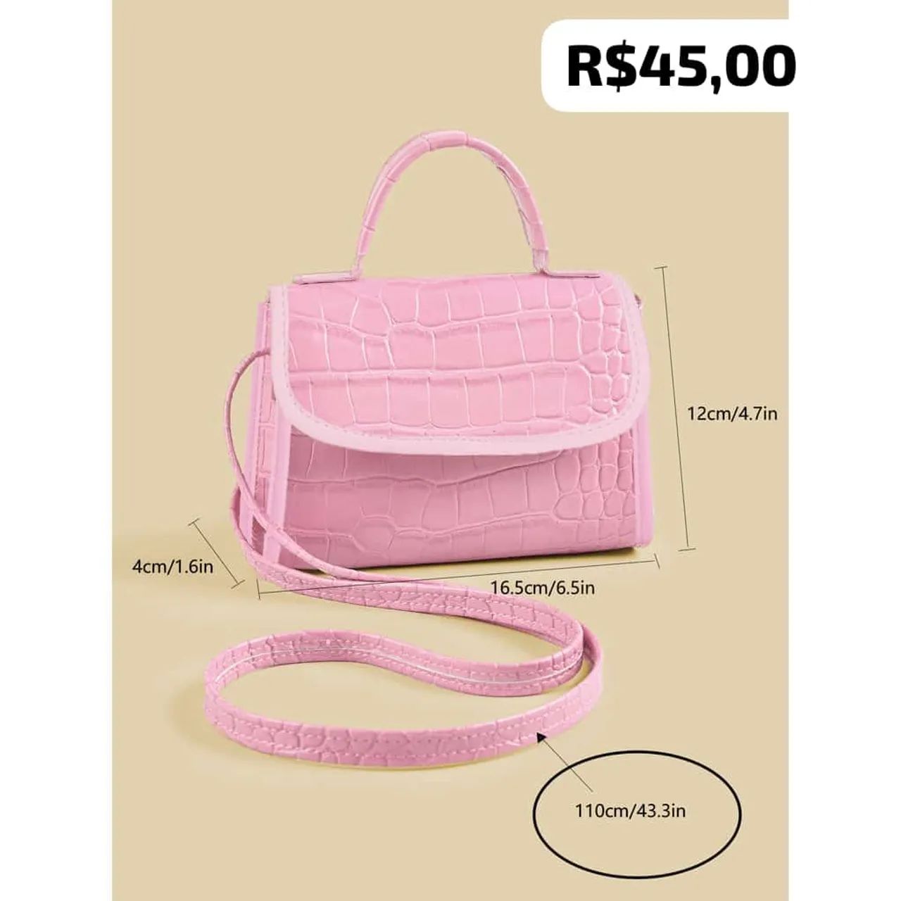 Bolsa feminina estilo e praticidade - Foto 3