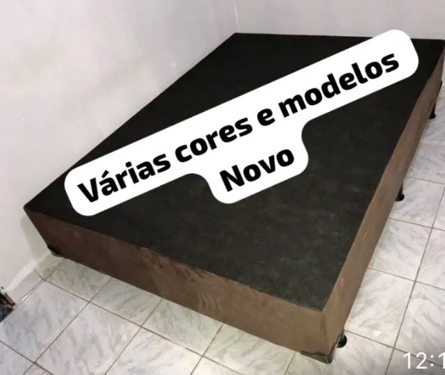 Cama box suporte (solteiro) 
