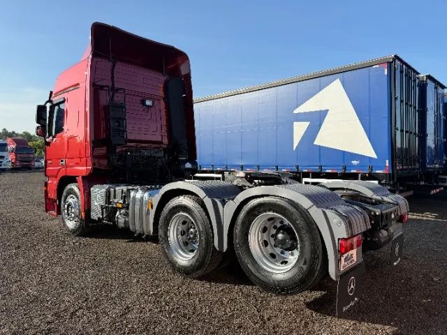 MB Mercedes-Benz Actros 2546 LS 6X2 2020 Teto Alto Automático Completo Revisado - Foto 5
