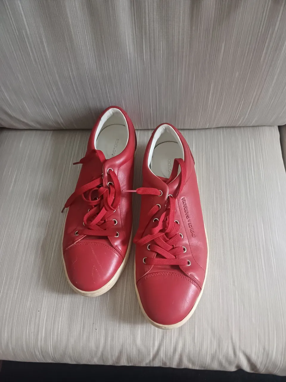 Tênis Dolce & Gabbana Vermelho